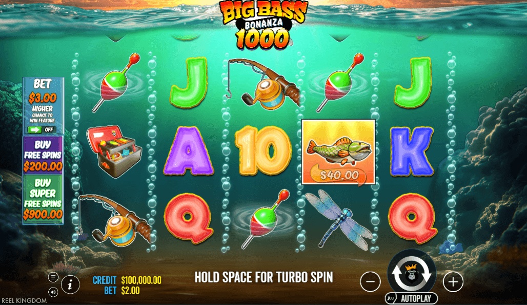 Big Bass Bonanza 1000 by Pragmatic Play